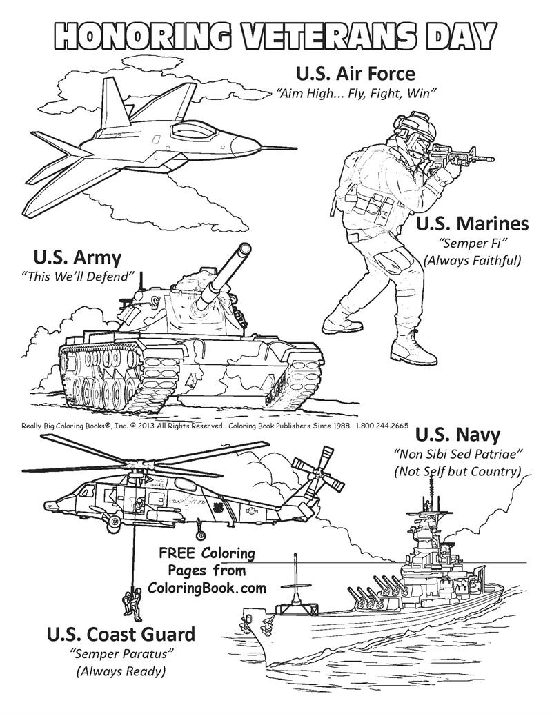 Veterans Day Coloring Page with regard to Free Printable Veterans Day Coloring Pages Pdf