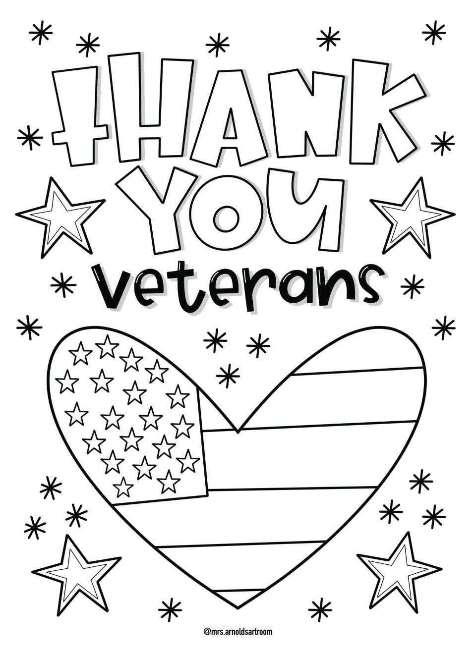 Veteran'S Day Coloring Pagemrs Arnolds Art Room | Tpt within Veterans Day Color Sheets For Kindergarten