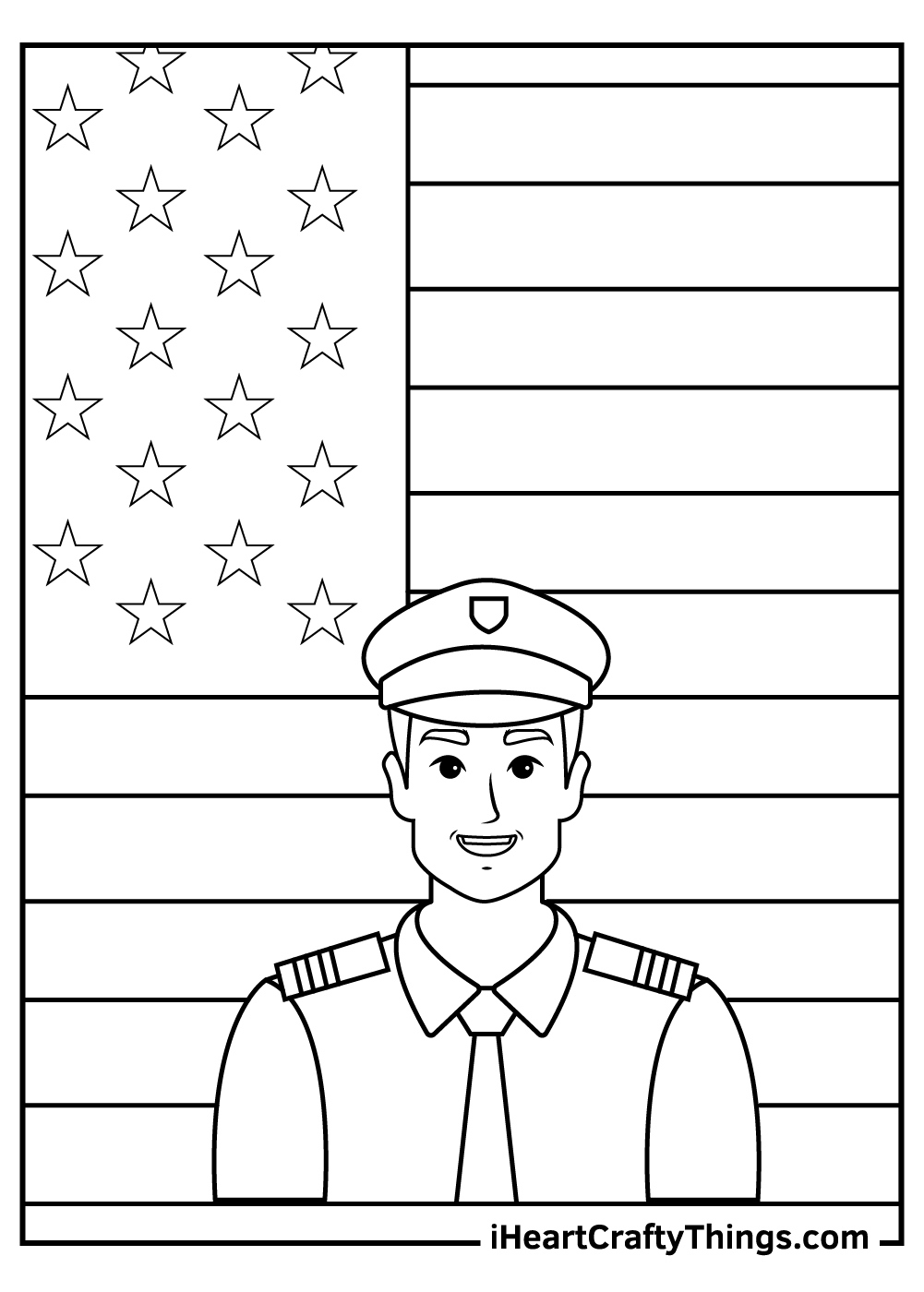 Veterans Day Coloring Pages ((100% Free Printables) - Worksheets with Veterans Day Printable Activities Free