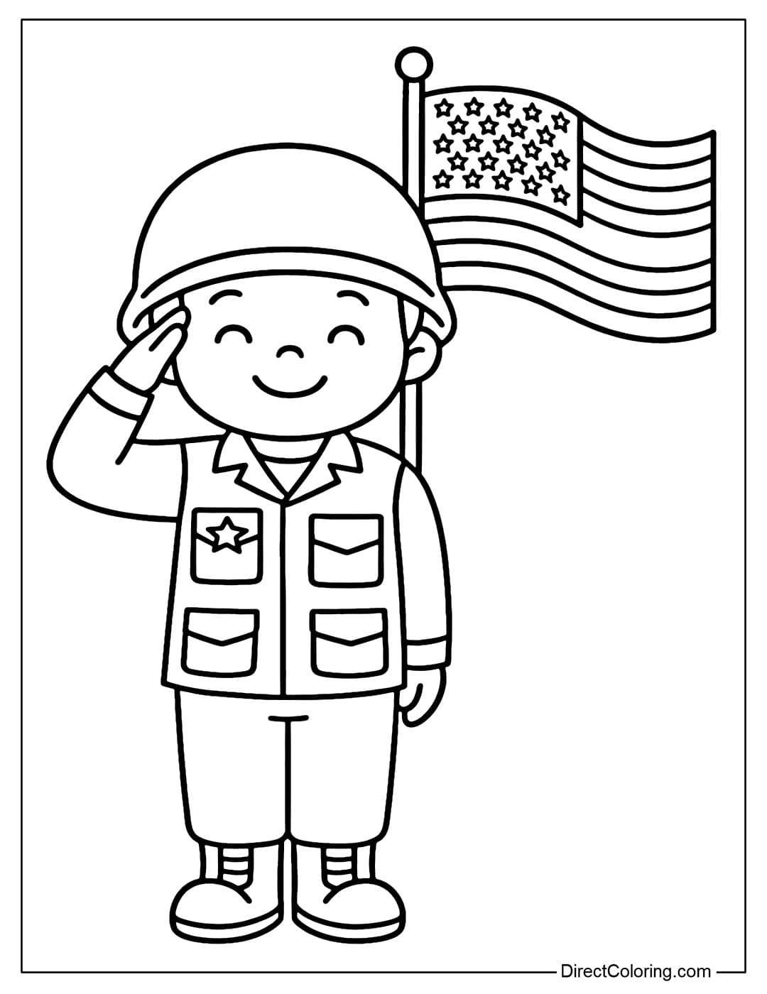 Veterans Day Coloring Pages - Free Pdf To Download And Print regarding Veterans Day Coloring Sheets Free Pdf