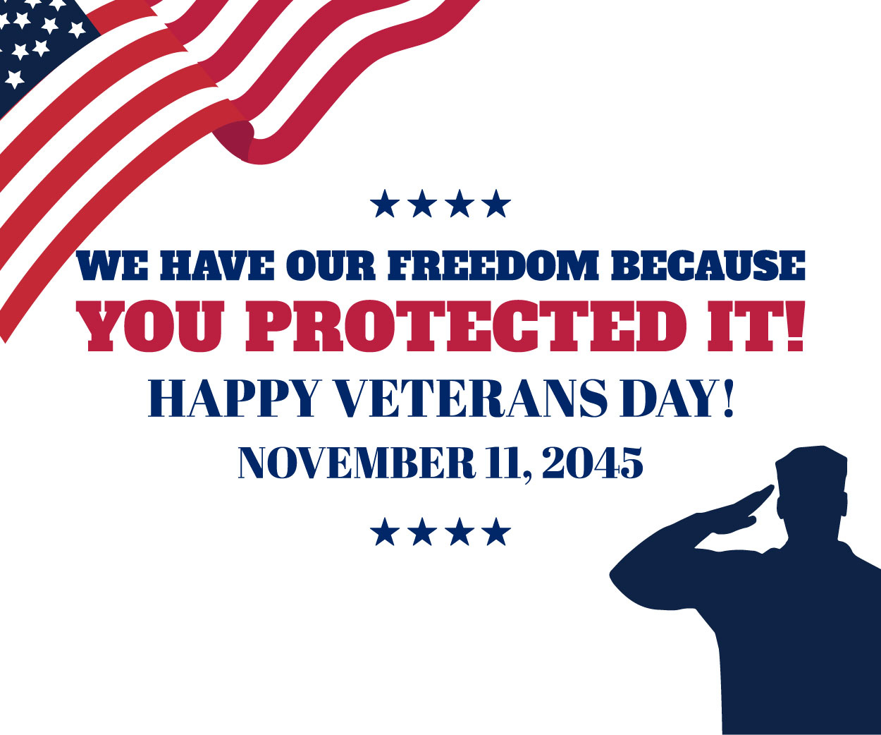 Veterans Day Photo Banner In Psd, Illustrator, Svg, Jpg, Eps, Png in Free Printable Veterans Day Banner