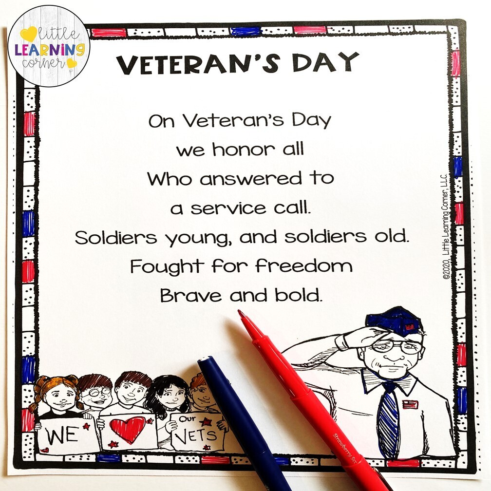 Veteran'S Day Poem intended for A Veterans Day Poem