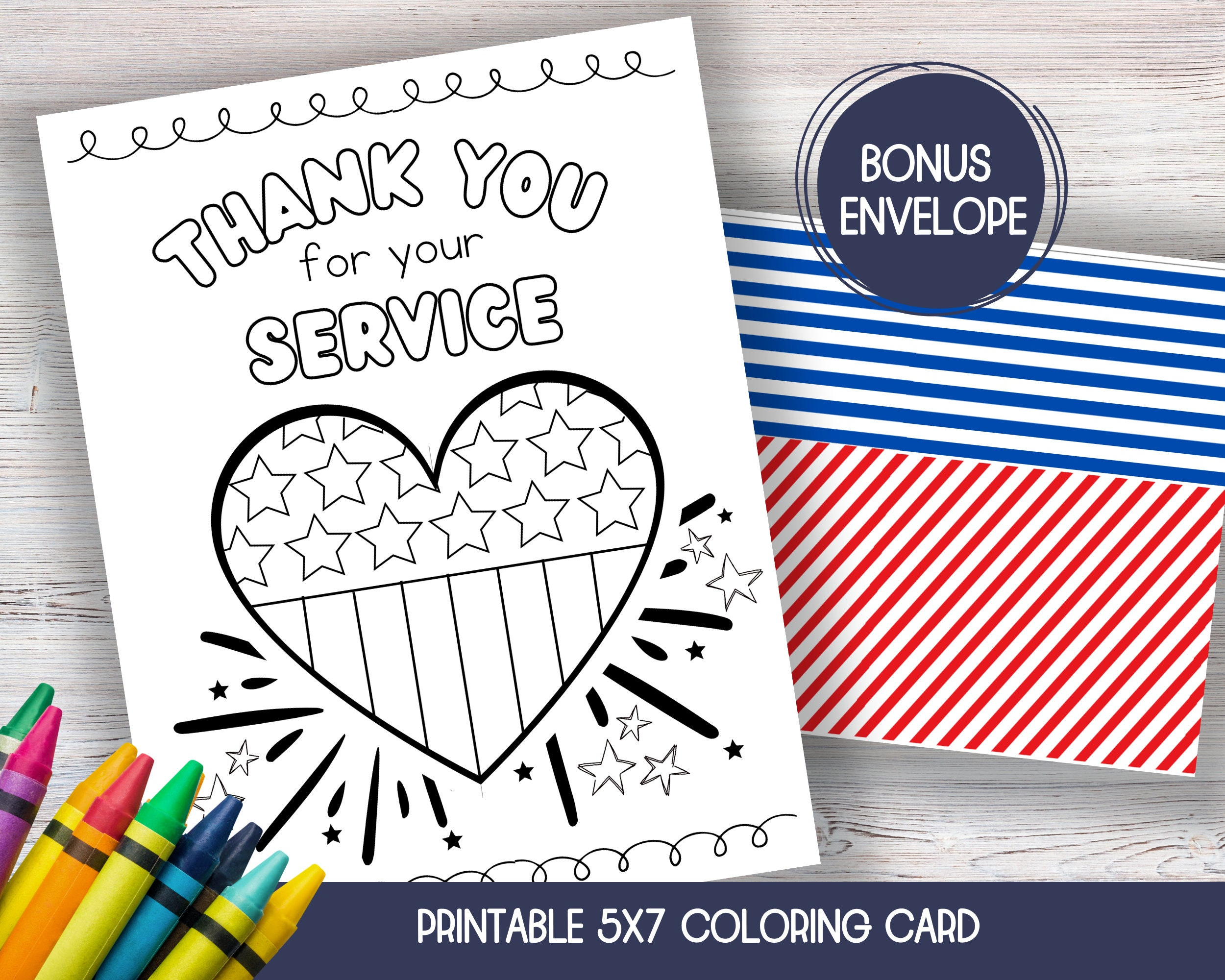 Veterans Day Thank You Card, Veterans Day Craft, Veterans Day Card with regard to Veterans Thank You Card Printable