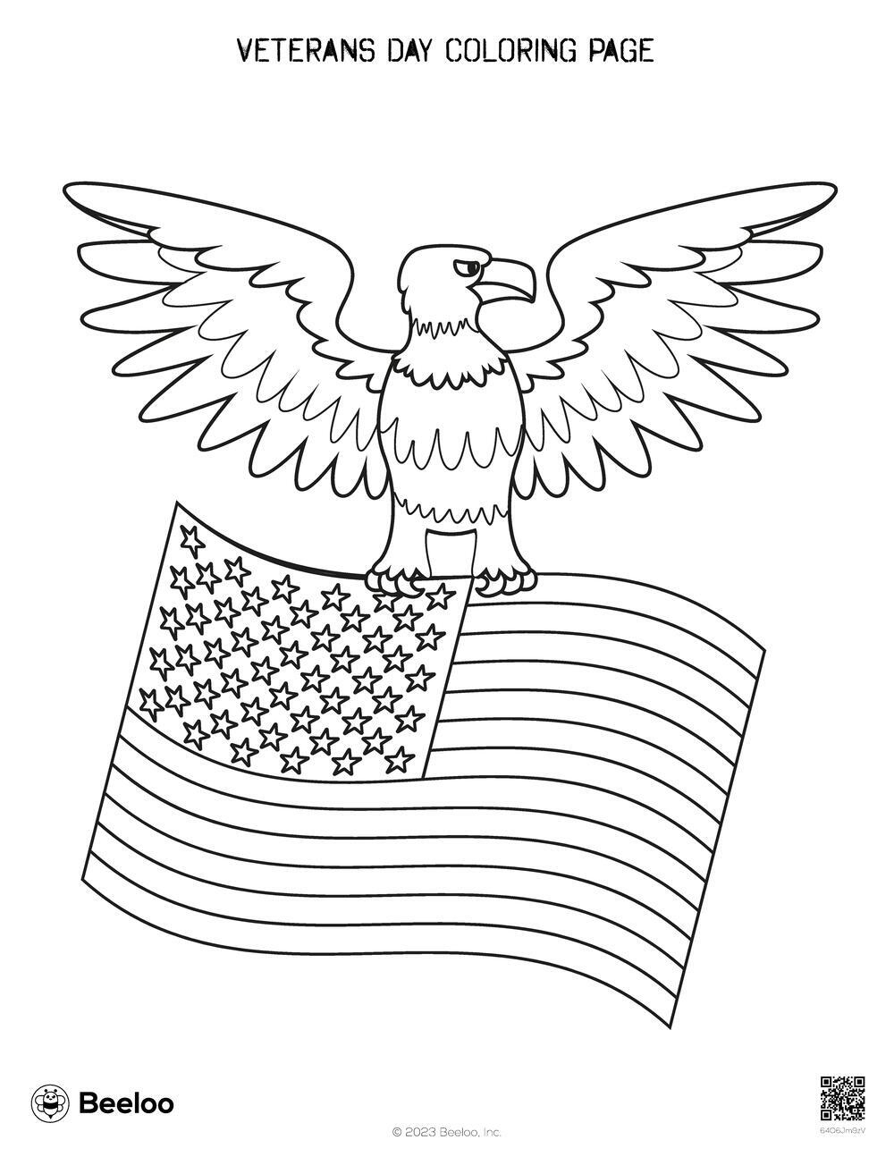 Veterans Day-Themed Coloring Pages • Beeloo Printable Crafts And within Veterans Day Free Printable Coloring Pages