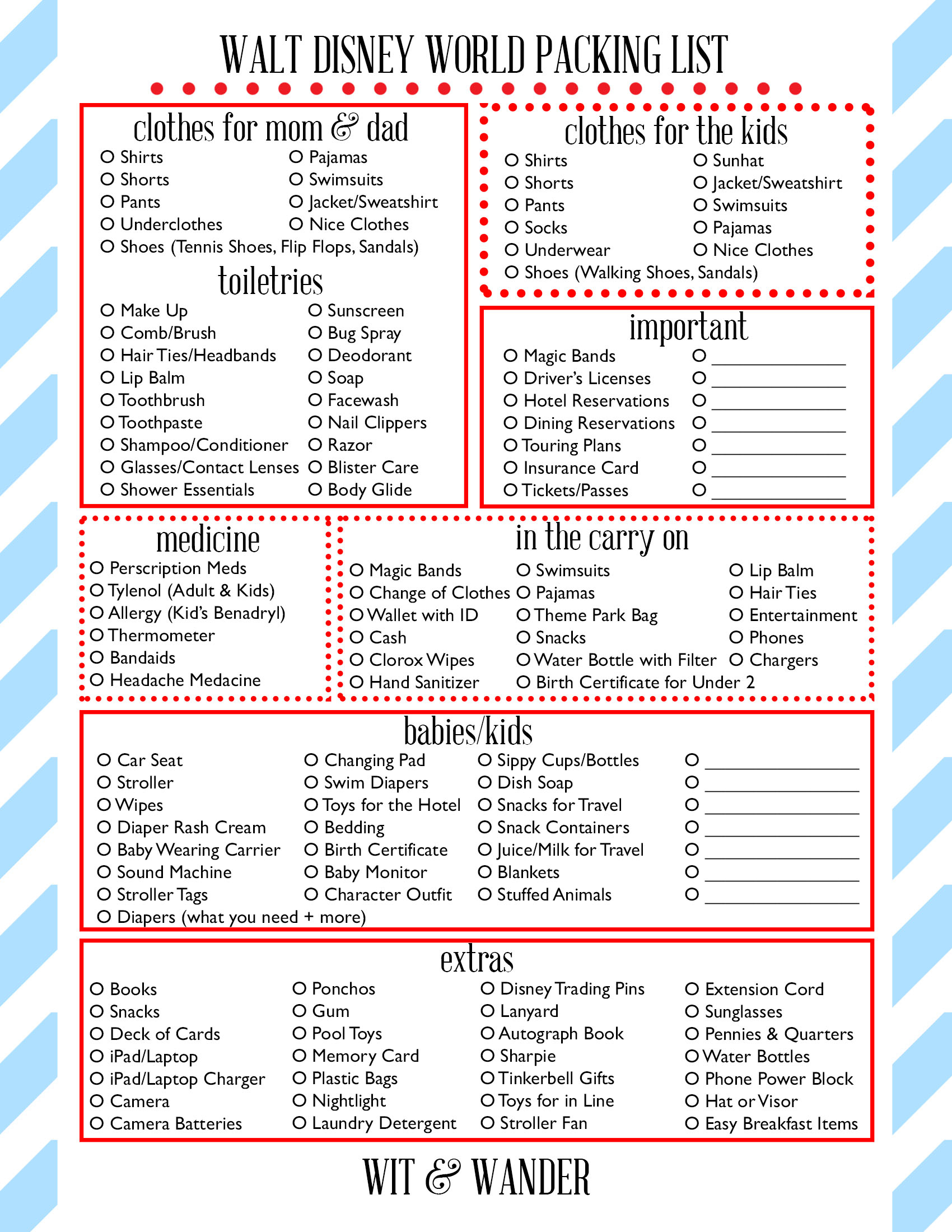 Walt Disney World Free Printables - Our Handcrafted Life with regard to Disney World Free Printables