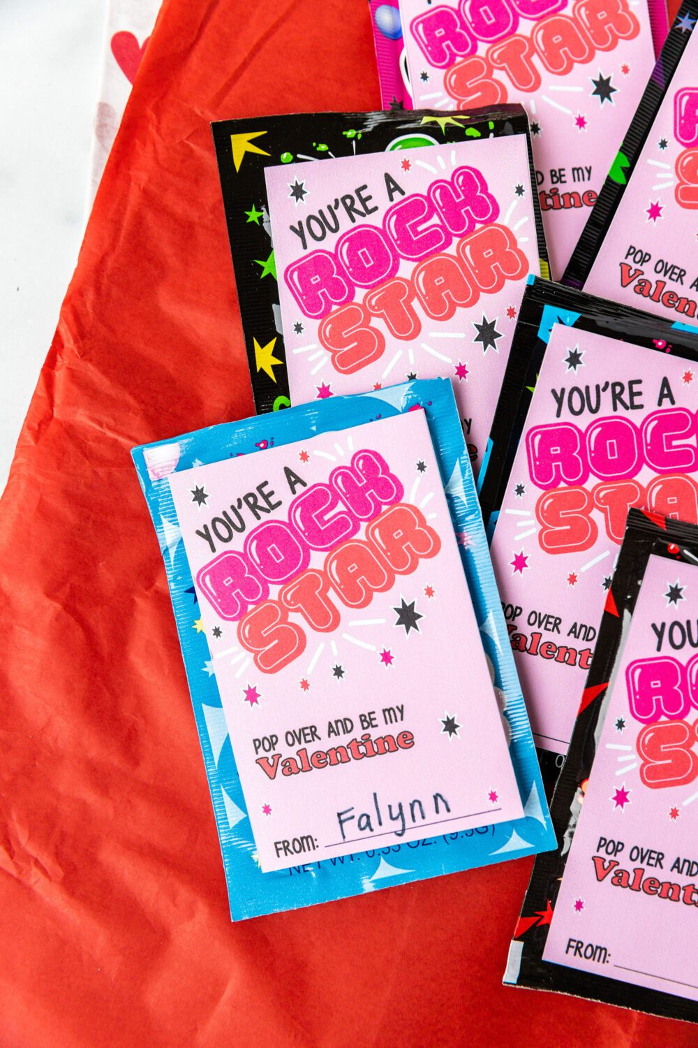 You'Re A Rock Star Valentine'S Day Printable - The Super Mom Life in Pop Rocks Valentine Free Printable