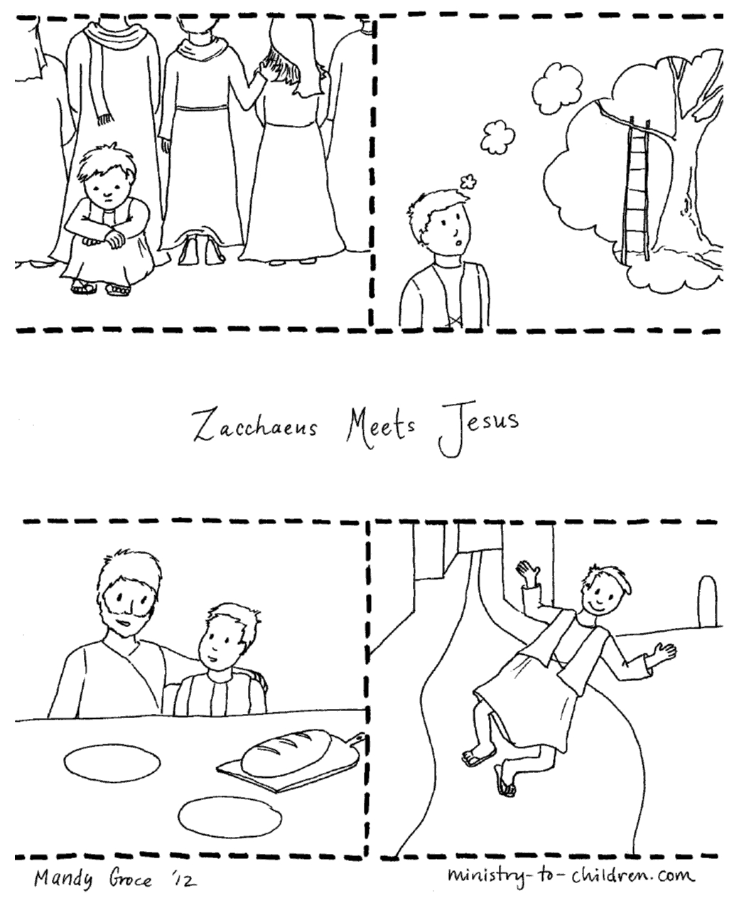 Zacchaeus Crafts For Sunday School (Luke 19:1-10) Craft Activities intended for Free Printable Zacchaeus Craft