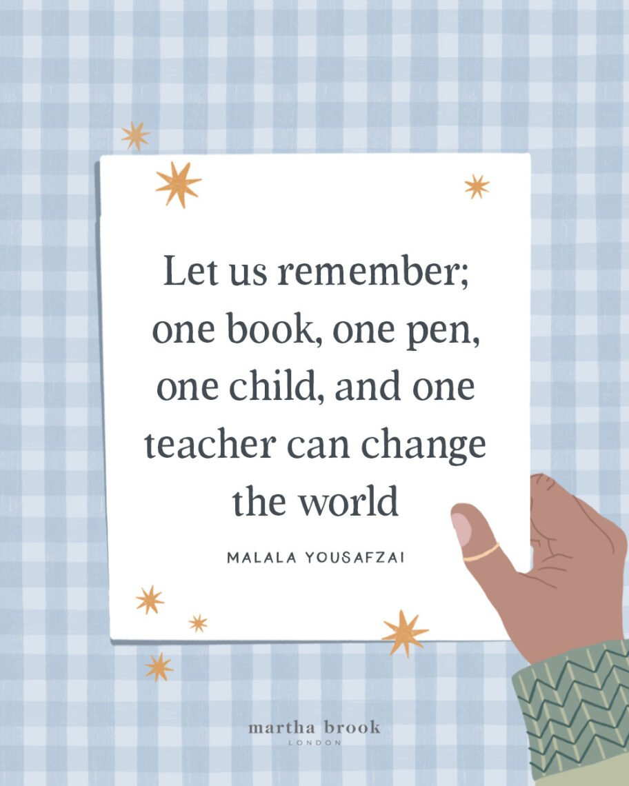 10 Inspiring Back-To-School Quotes | Martha Brook inside New School Year Quotes