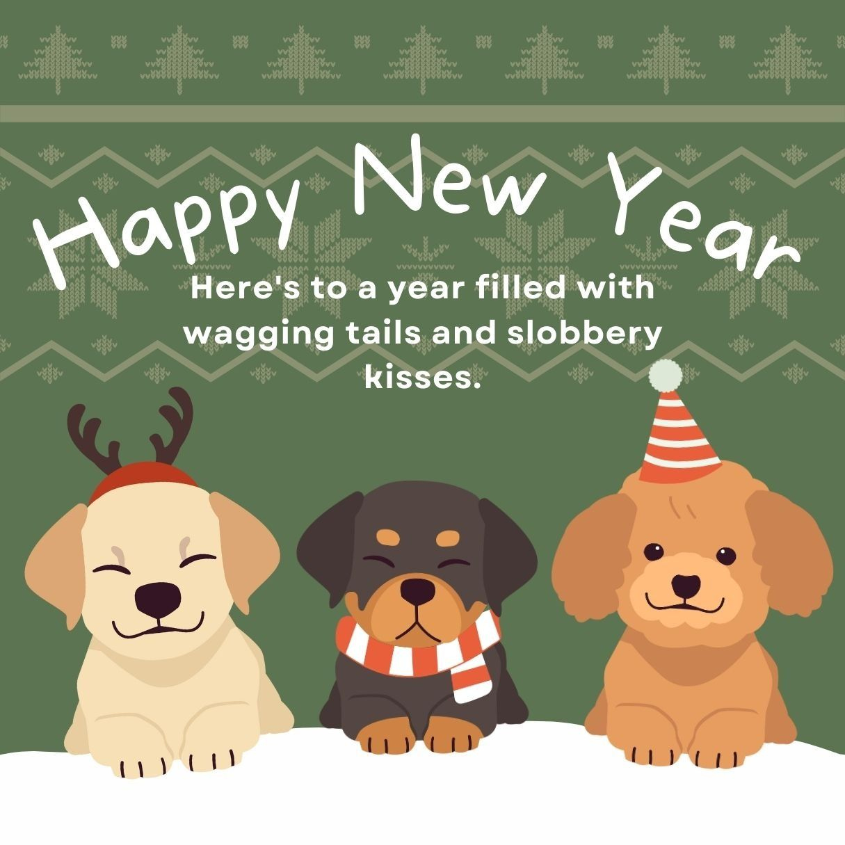 100 Happy New Year 2026 Dog Images Quotes And Memes - Iphone2Lovely regarding Happy New Year Dog Quotes