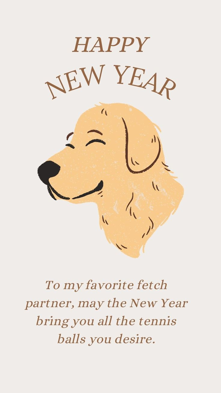 100 Happy New Year 2026 Dog Images Quotes And Memes - Iphone2Lovely with regard to Happy New Year Dog Quotes