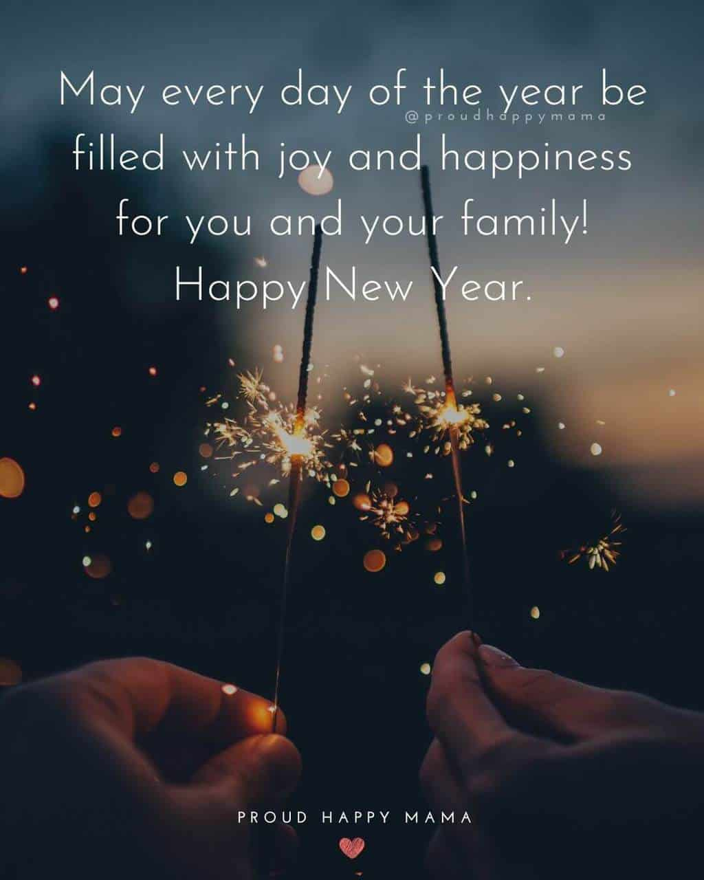 100 Happy New Year Wishes For Friends And Family (With Images) pertaining to Family Quotes New Year