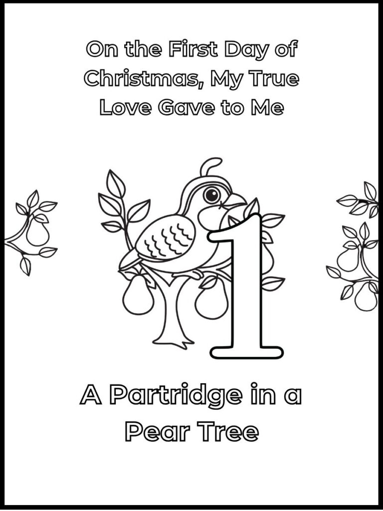 12 Days Of Christmas Cards Printable (Free!) | Healing Home with 12 Days Of Christmas Card Printable Free