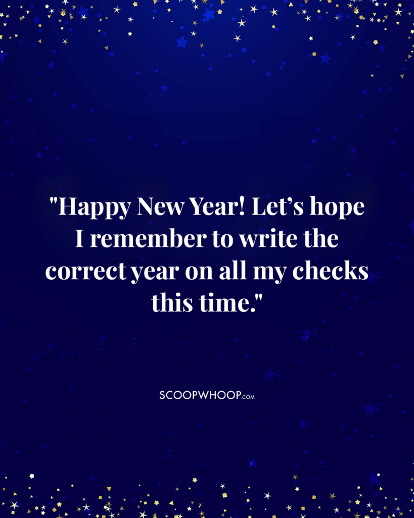 150 Hilarious & Funny New Year Wishes For A Laugh-Filled Start To 2025 in Quotes Funny New Year Wishes