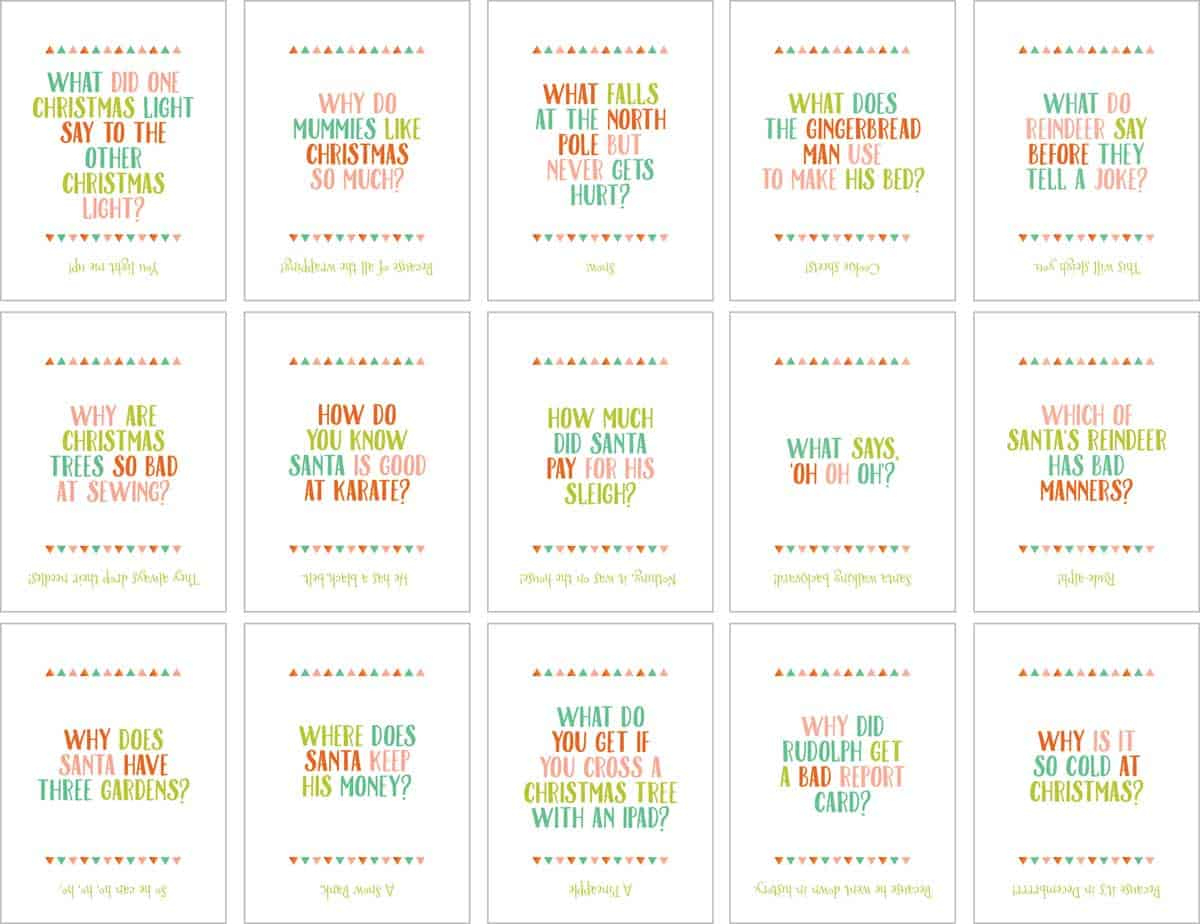 200+ Funny Christmas Jokes To Share A Giggle | Skip To My Lou throughout Free Printable Christmas Jokes