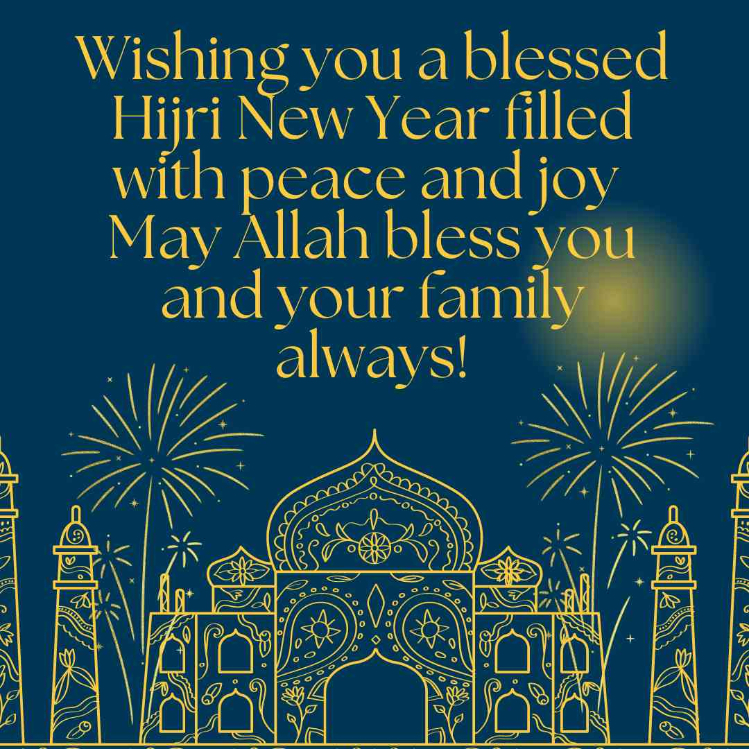 2025 Islamic New Year Mubarak Wishes For Friends & Family with regard to Islamic Quotes on New Year