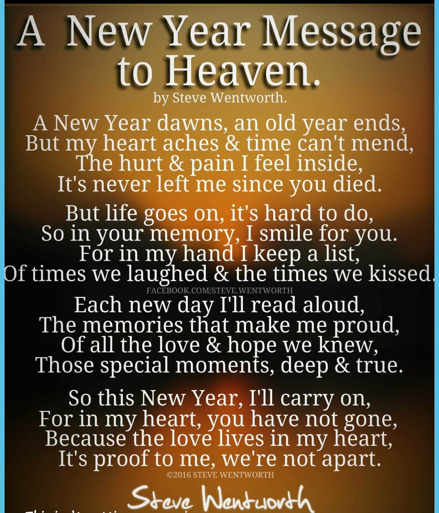 22 Happy New Year In Heaven Ideas | Happy New Year, Heaven Quotes throughout New Year After Loss Quotes