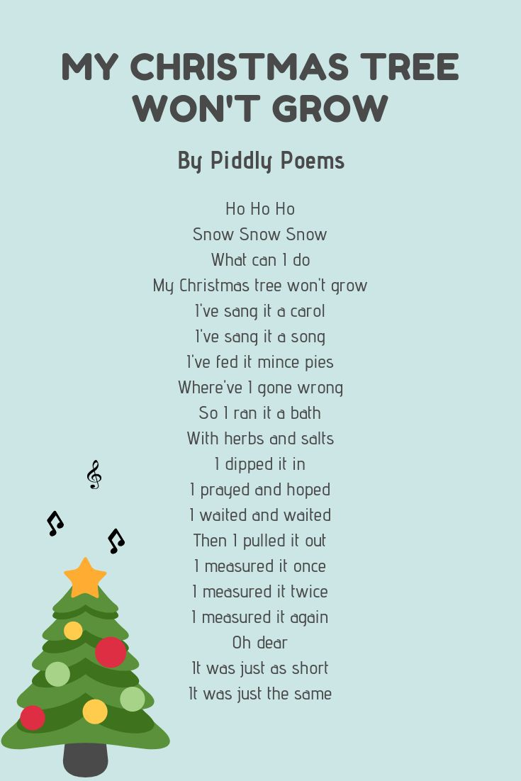25 Christmas Poems For Kids: Funny &amp;amp; Festive Poems 🎄 with Christmas Poems Short Printable
