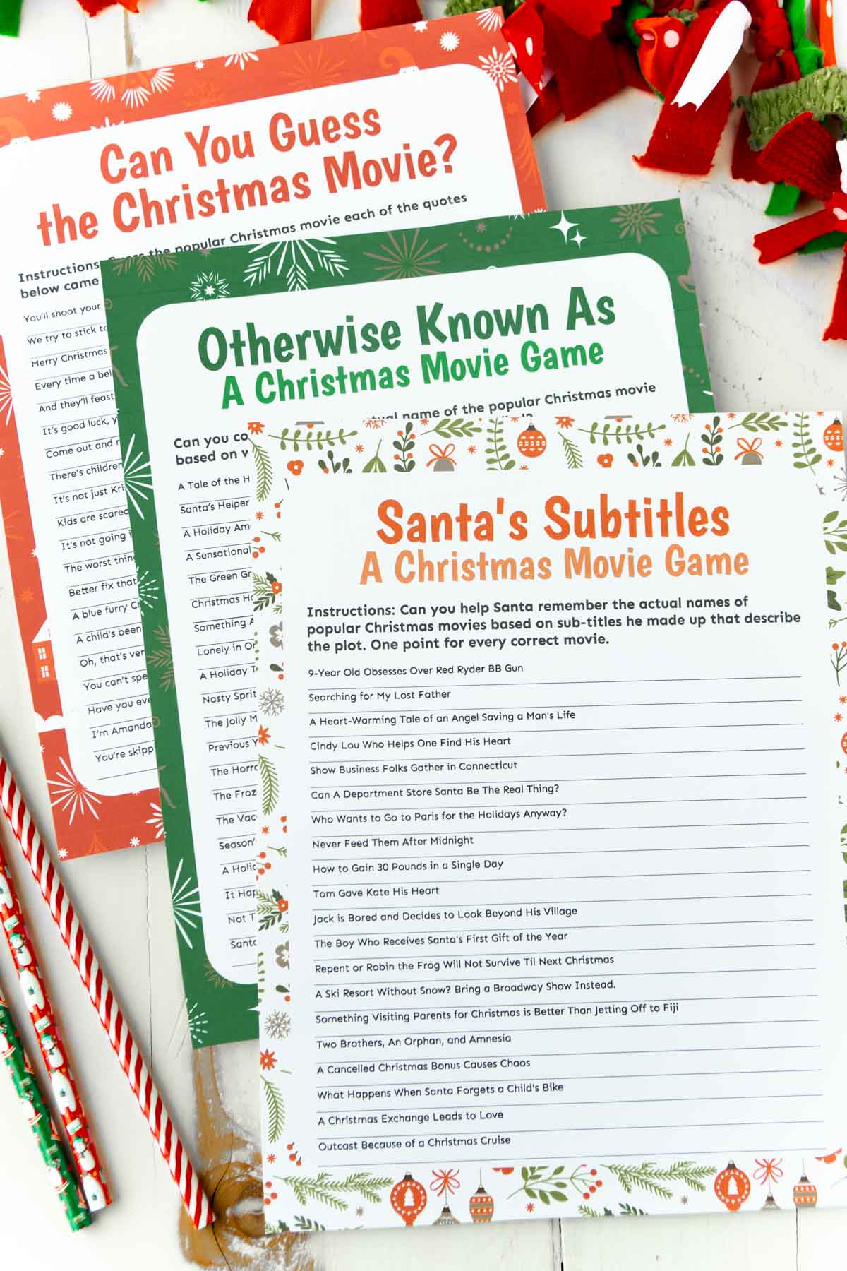 3 Christmas Movie Trivia Games {Free Printable} - Play Party Plan regarding Free Printable Christmas Movie Trivia