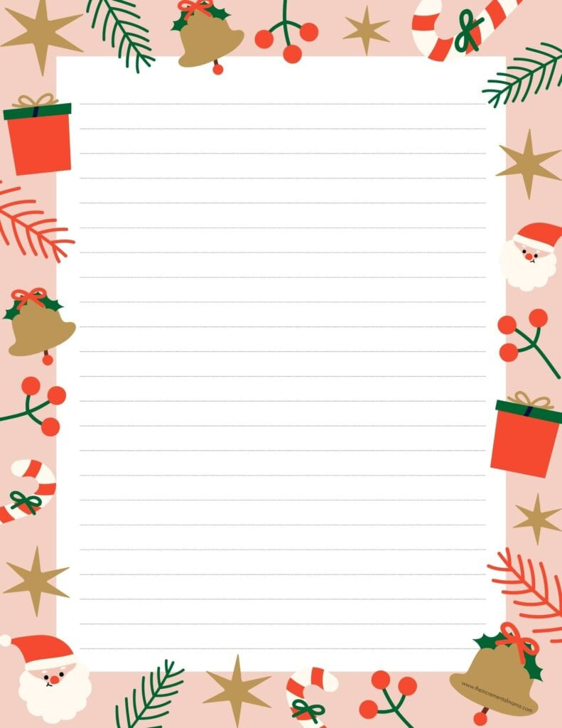 30+ Free Printable Christmas Border Printable Templates - The inside Printable Christmas Letter Paper