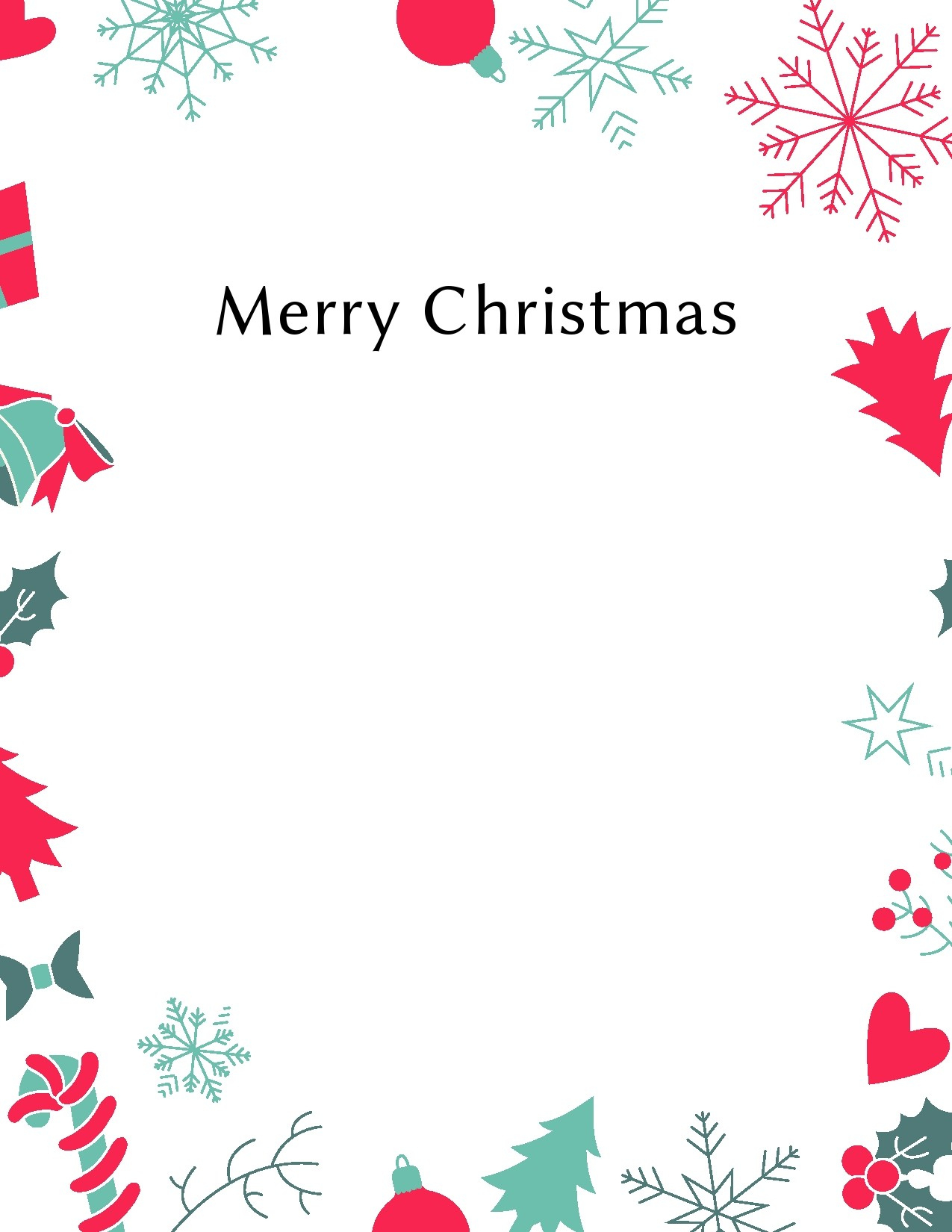 45 Printable Christmas Letter Templates [100% Free] ᐅ Templatelab regarding Printable Christmas Letter Templates
