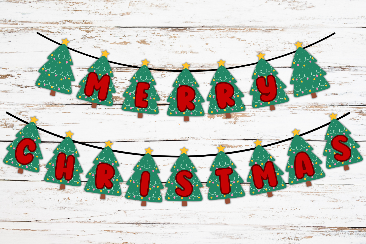 6 Cute Merry Christmas Banners (Free Printables) - Cassie Smallwood within Free Printable Merry Christmas Images