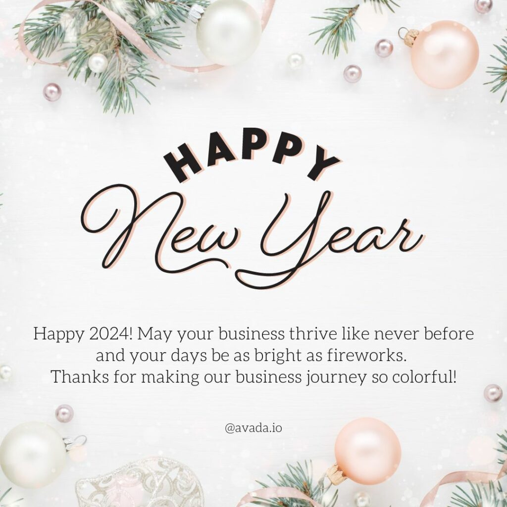 89+ Creative New Year Greetings For Business 2025 throughout New Year Quotes For Business