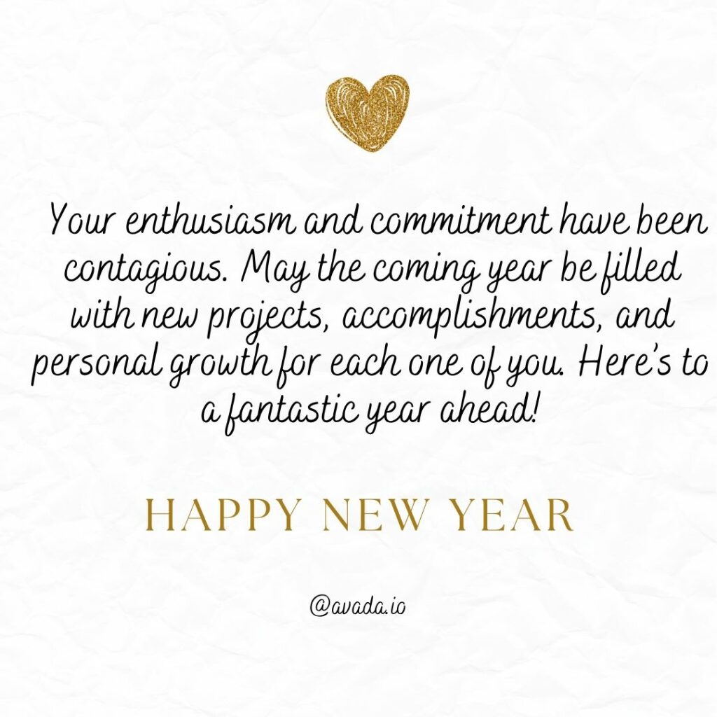 89+ Creative New Year Greetings For Business 2025 within New Year Quotes For Employees