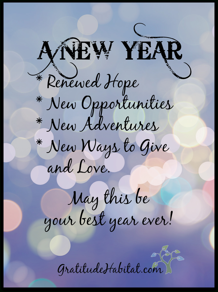 9 Happy New Year Ideas | Happy New Year, Quotes About New Year within New Year Gratitude Quotes