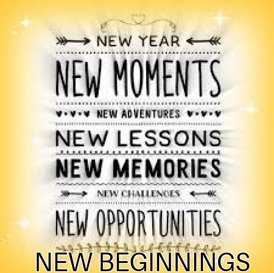 A New Year, New Beginnings. Yes, Every New Year, We Have A Chance with regard to Quotes For the New Year And New Beginnings