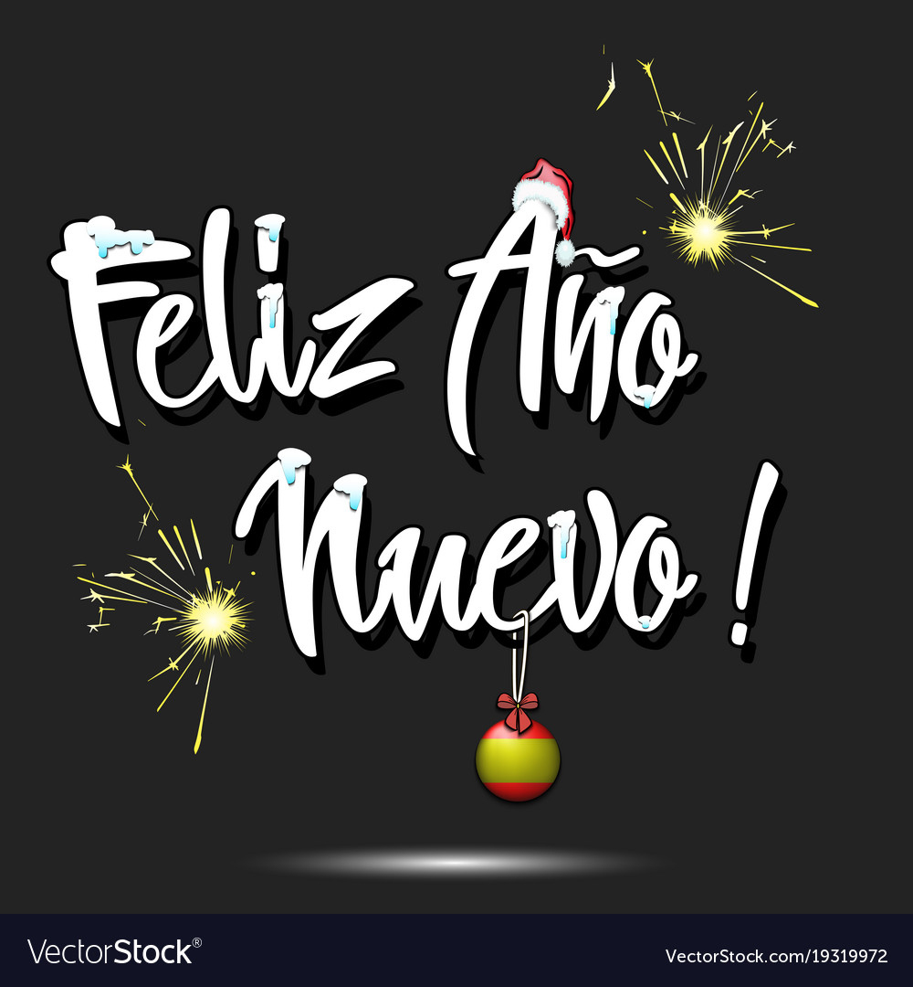 And Happy New Year In Spanish - Printable with Happy New Year Quotes in Spanish