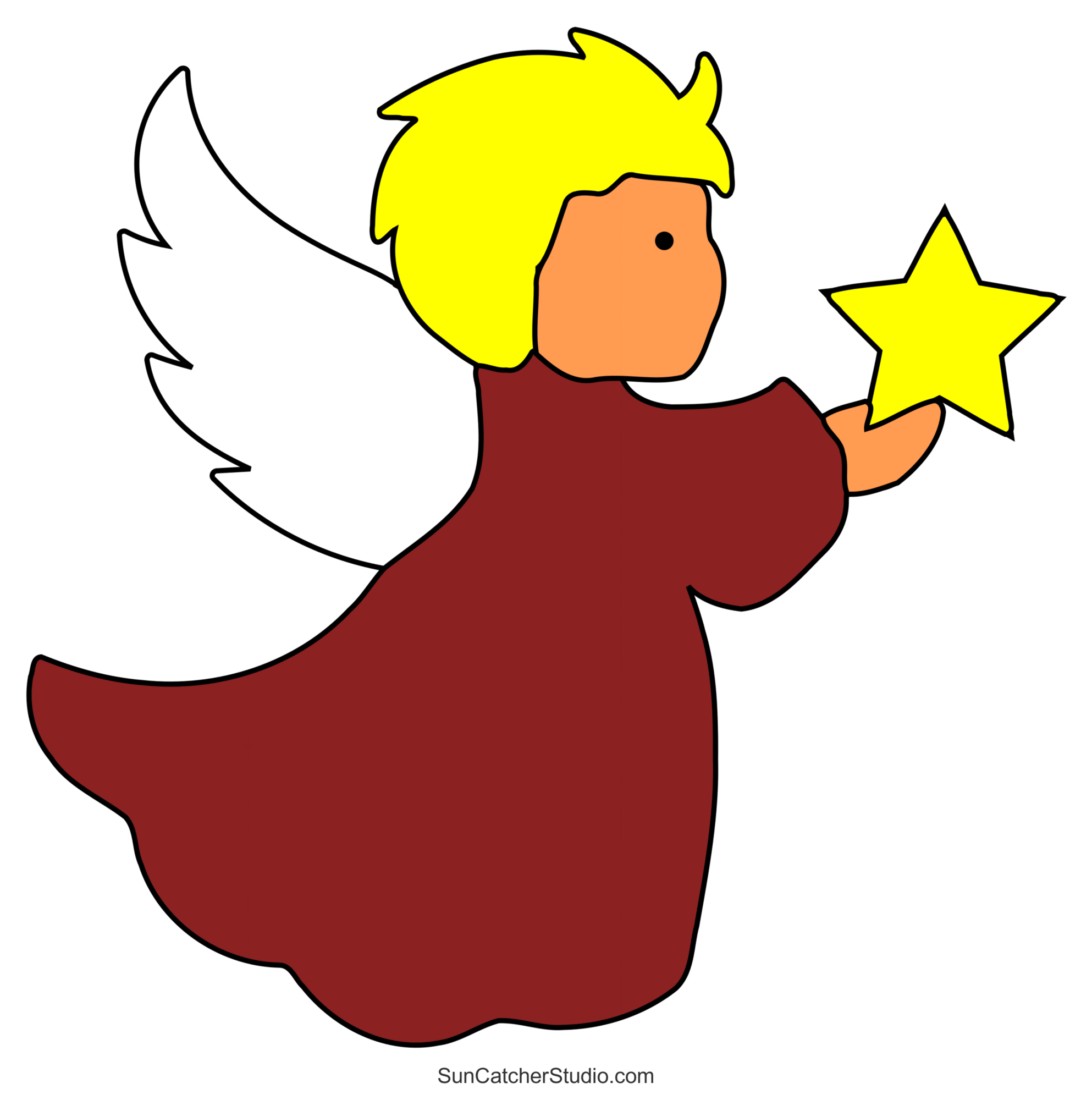 Angel Templates And Stencils (Free Printable Patterns) – Free regarding Christmas Angel Pattern Printable