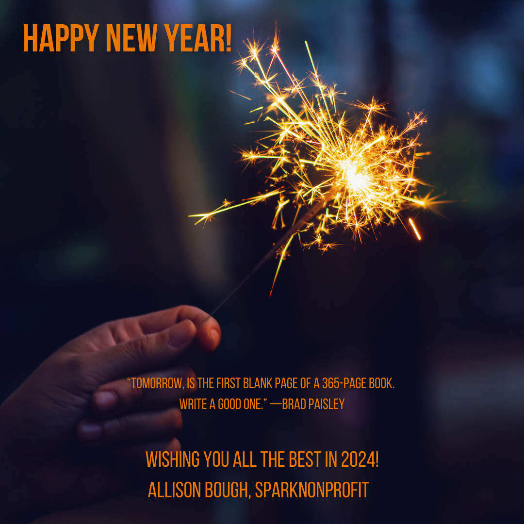 Cheers To New Beginnings: Sparknonprofit Wishes You A Happy New with Happy New Year New Beginning Quotes