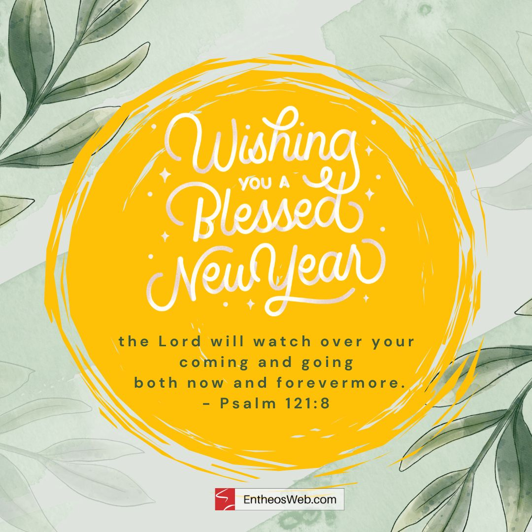 Christian Happy New Year Images With Bible Verses | Entheosweb with Happy New Year Christian Quotes