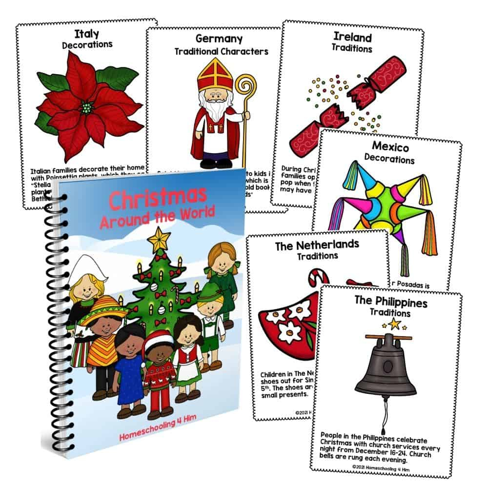 Christmas Around The World Printables - Homeschooling 4 Him regarding Printable Christmas Around The World