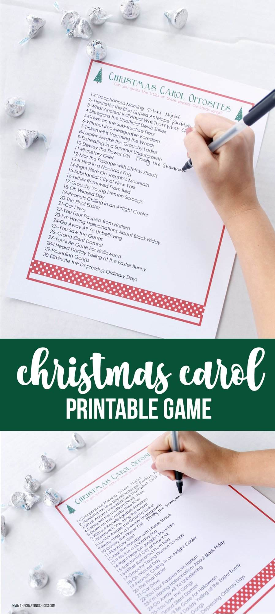 Christmas Carol Opposites Game within Christmas Carol Opposites Printable