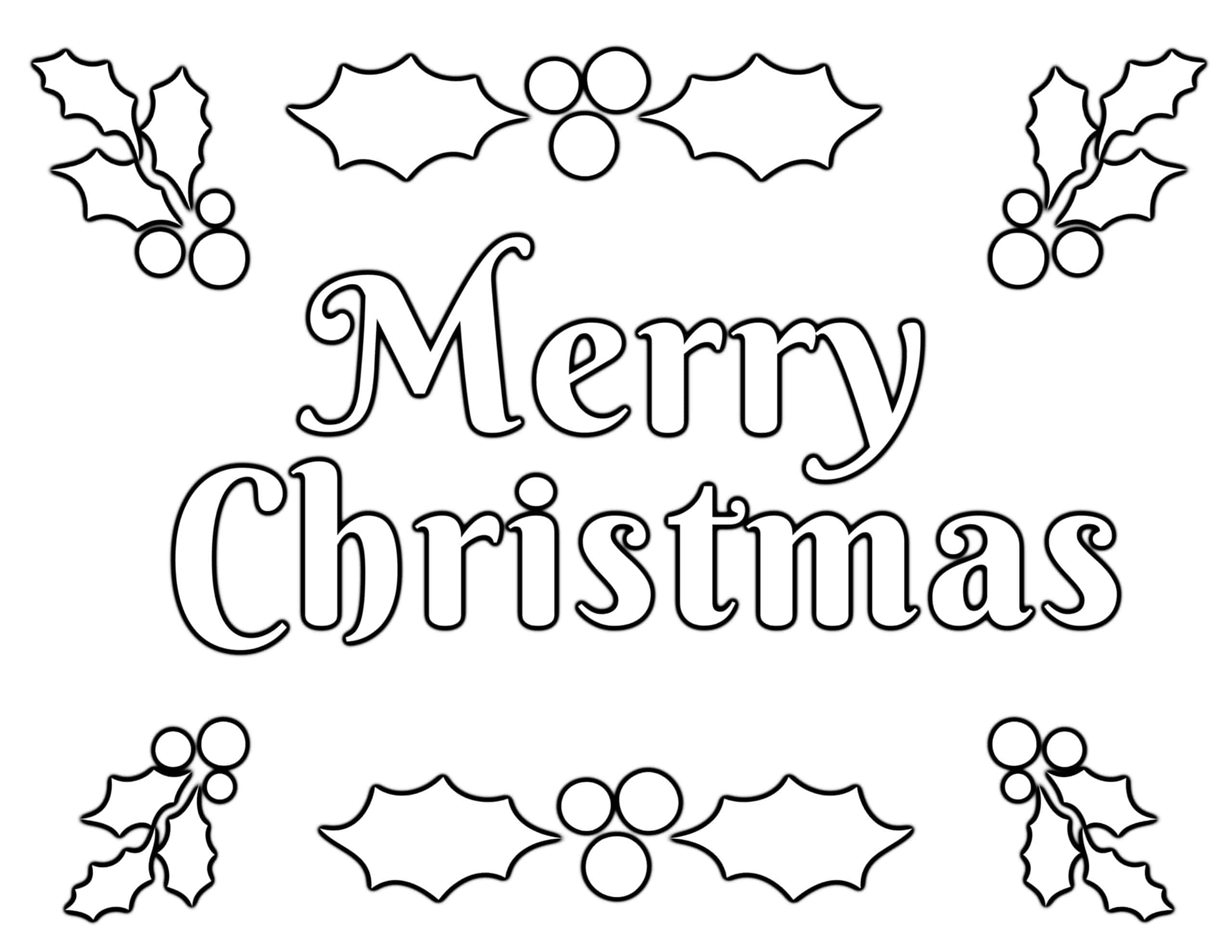Christmas Coloring Pages For Kids (100% Free) Easy Printable Pdf regarding Christmas Color Page Printable