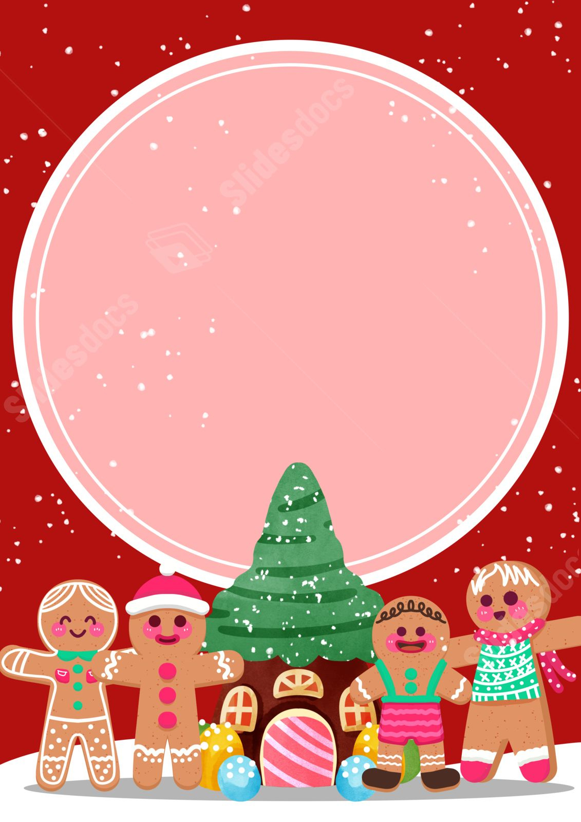Christmas Cookies Page Border And Printable Background In Word for Free Printable Christmas Cookie Border