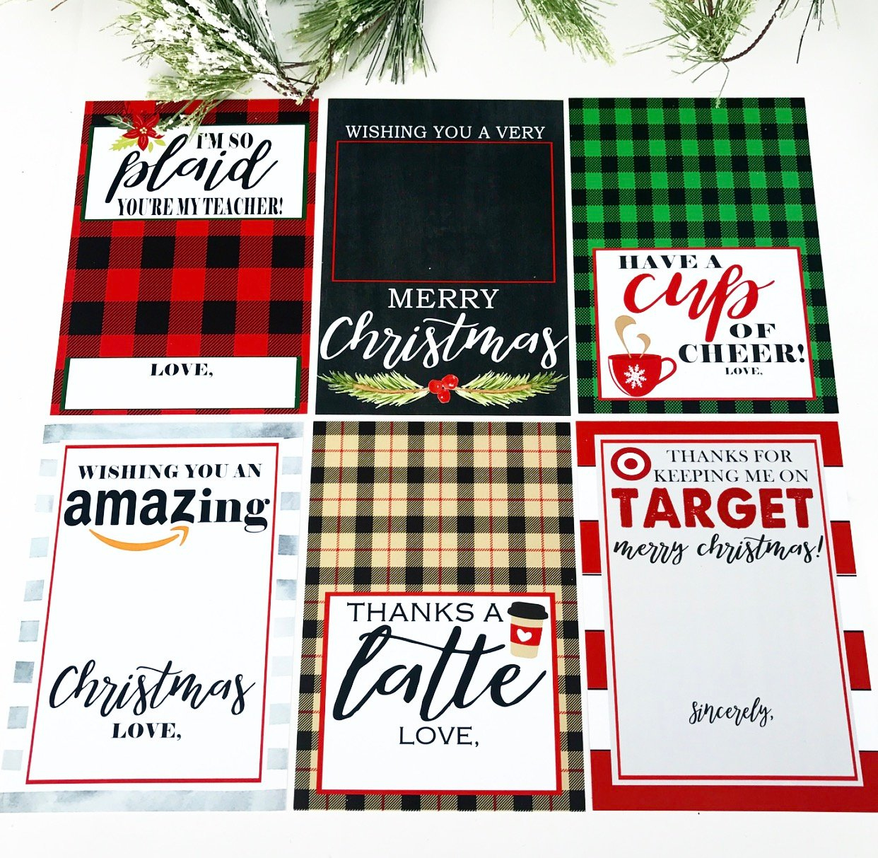 Christmas Gift Card Holder Printables intended for Printable Gift Card Holders Christmas