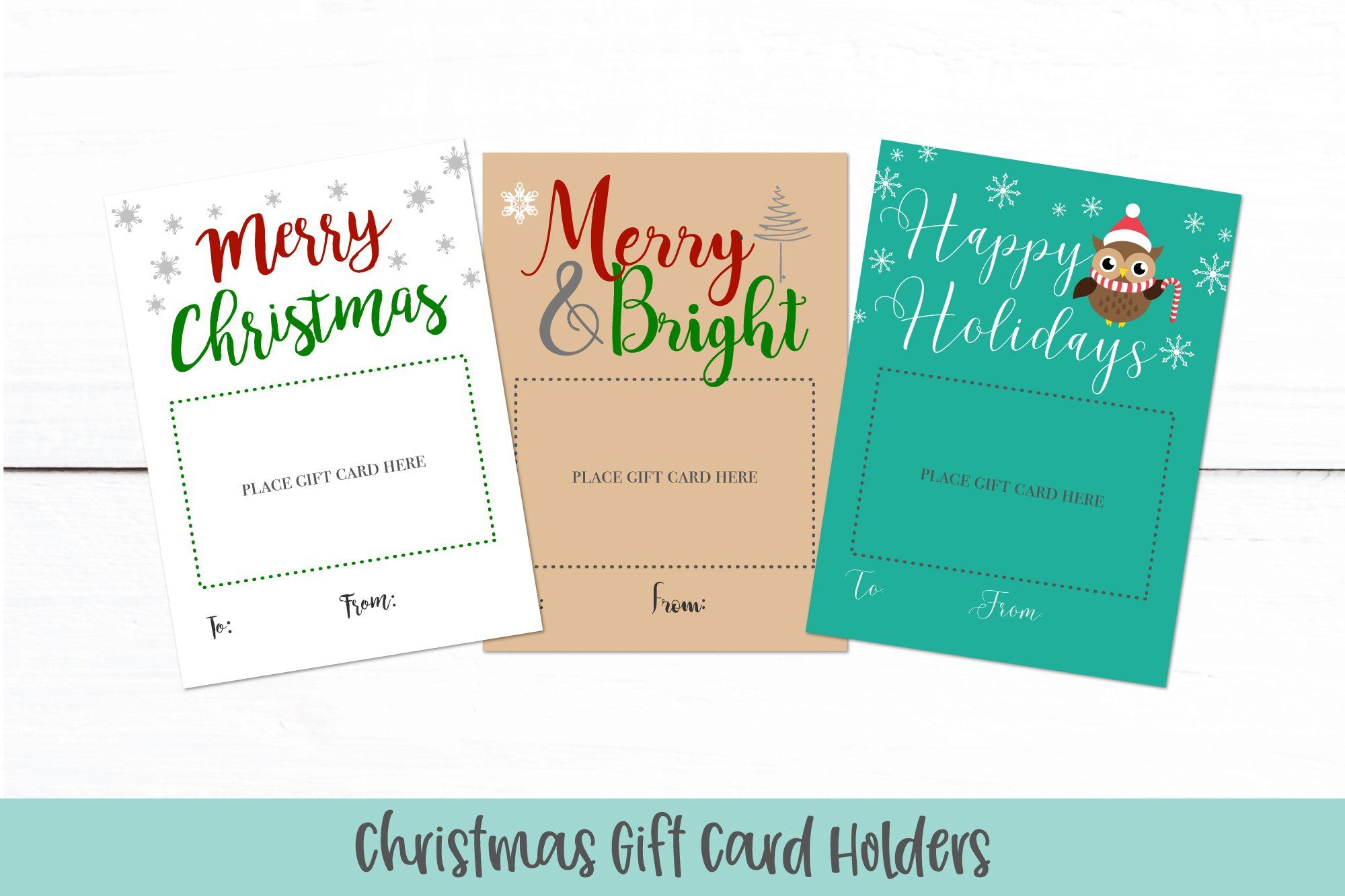 Christmas Gift Card Holders | Printable Christmas Card Pdf in Christmas Gift Card Holders Printable