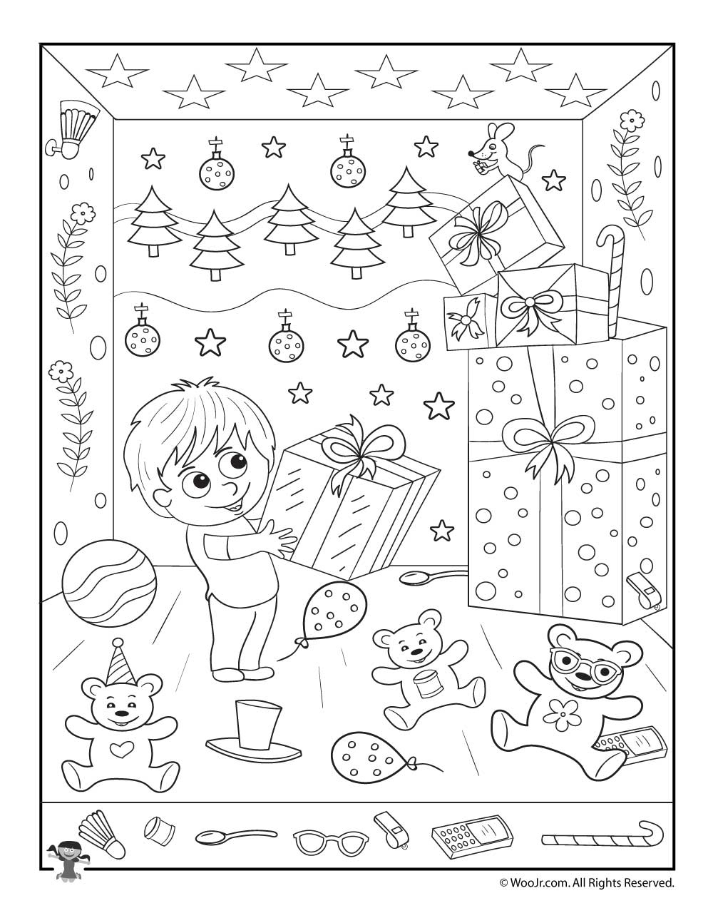 Christmas Hidden Picture Printables For Kids | Woo! Jr. Kids intended for Christmas Search And Find Free Printable