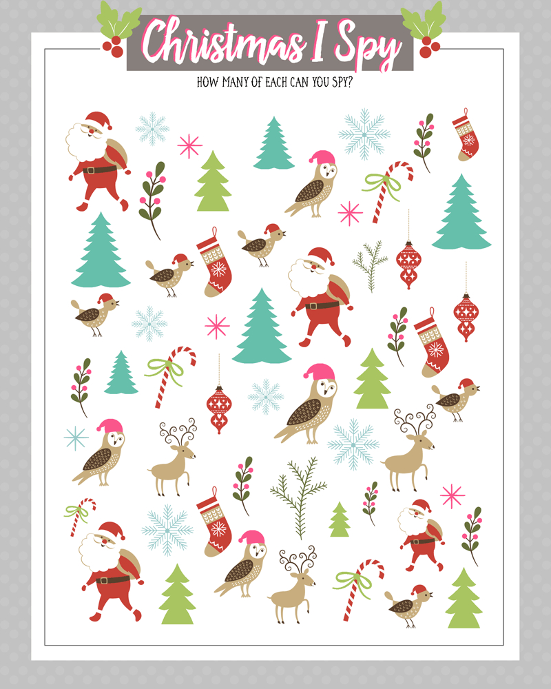 Christmas I Spy – Let&amp;#039;S Diy It All – With Kritsyn Merkley throughout Christmas Eye Spy Printable