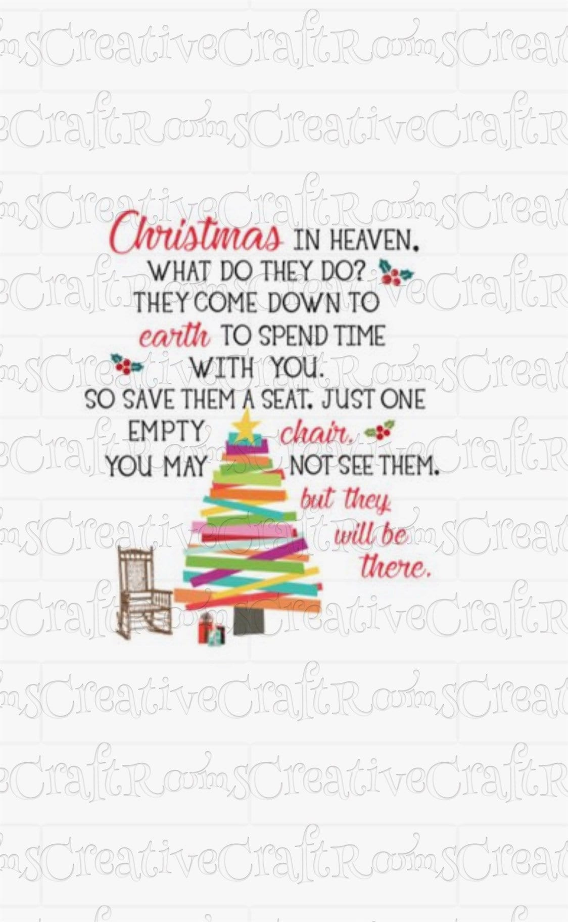Christmas In Heaven What Do They Do Sublimation Design Download intended for Christmas in Heaven What Do They Do Printable