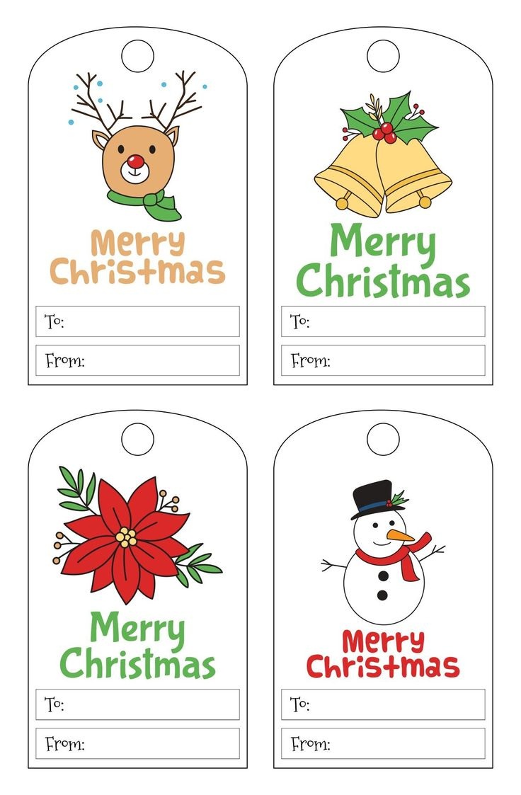 Christmas Labels Templates - 15 Free Pdf Printables | Printablee with Free Printable Christmas Label Template