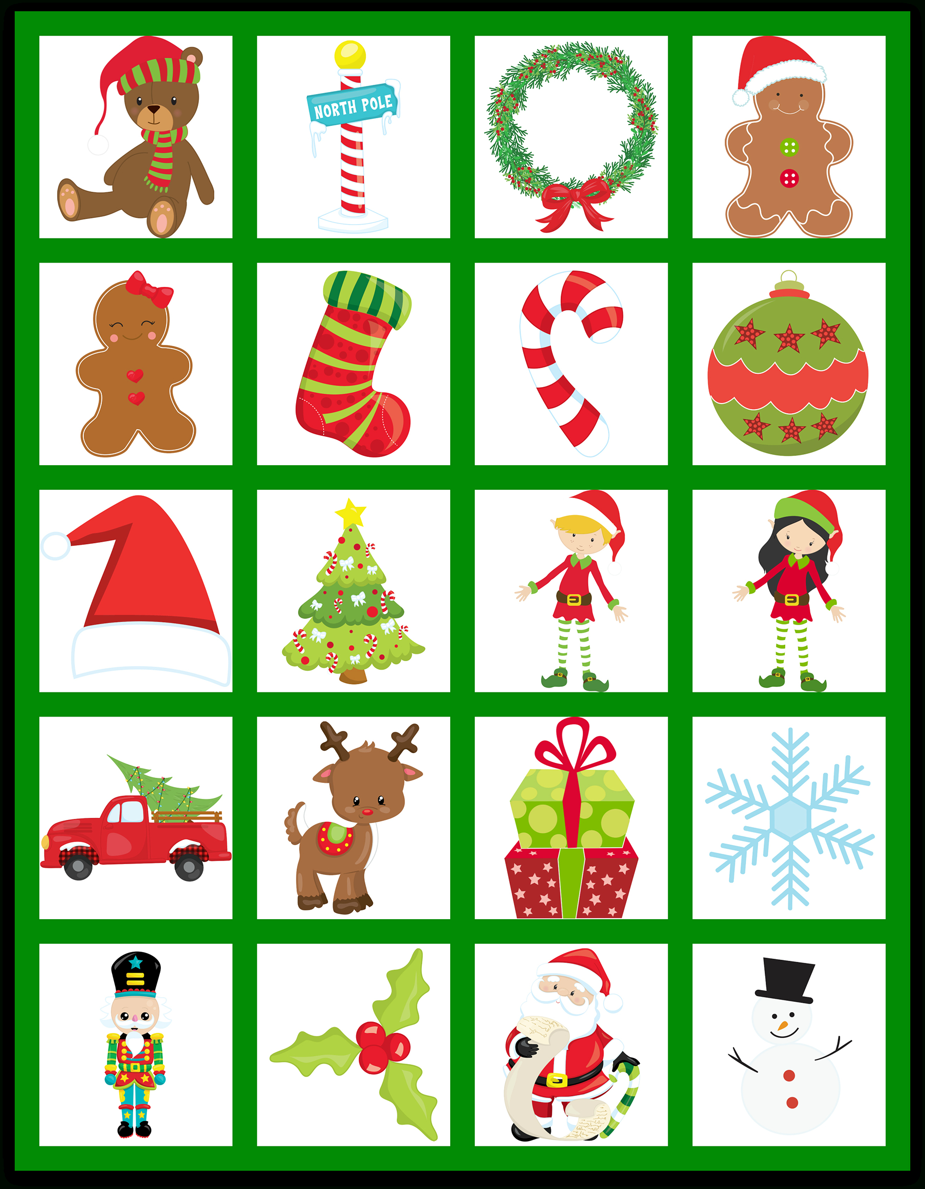 Christmas Memory Game - Free Printable - Extreme Couponing Mom pertaining to Free Printable Christmas Matching Games