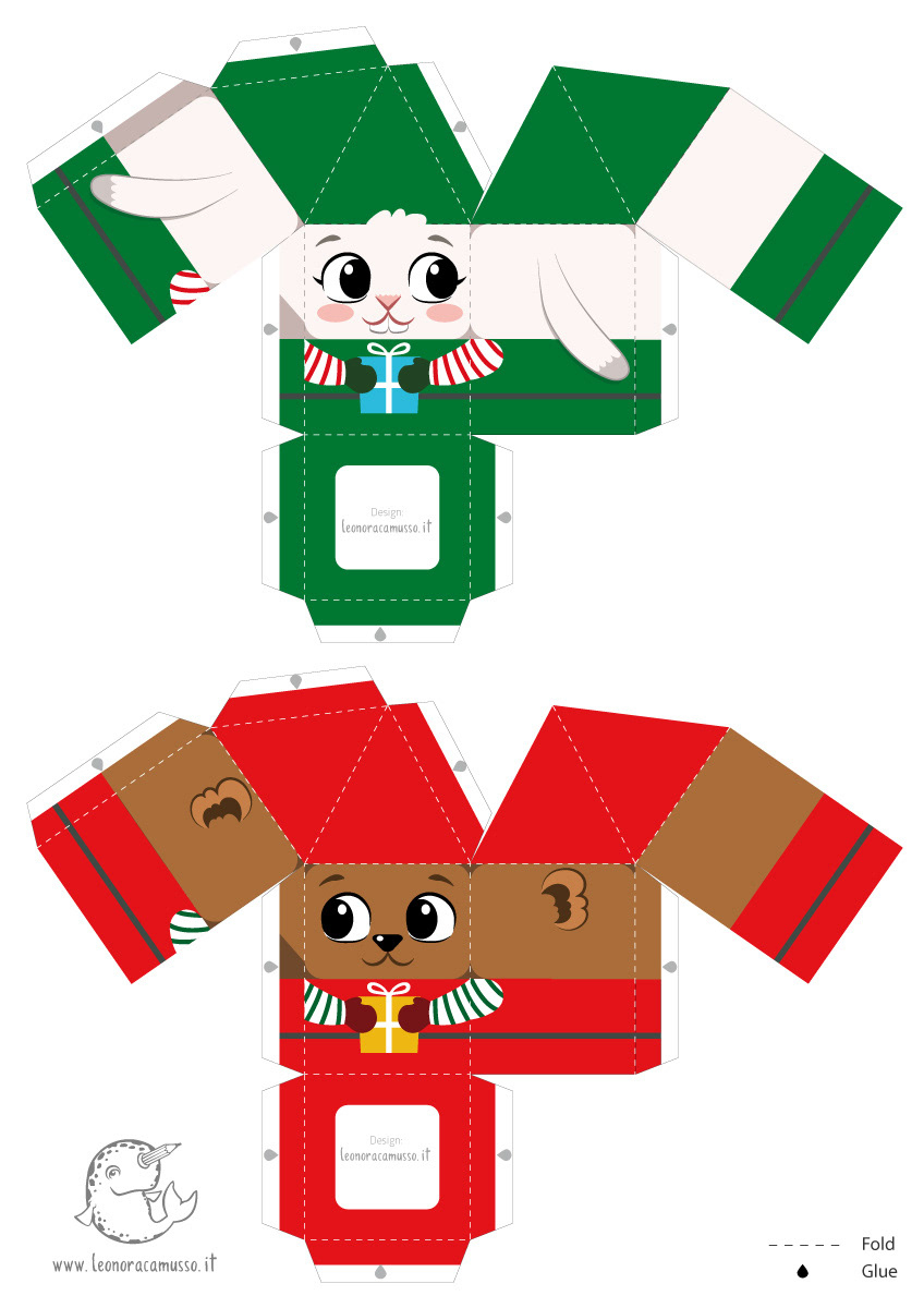 Christmas Paper Toy (6) | Images :: Behance inside Christmas Paper Toys Printable