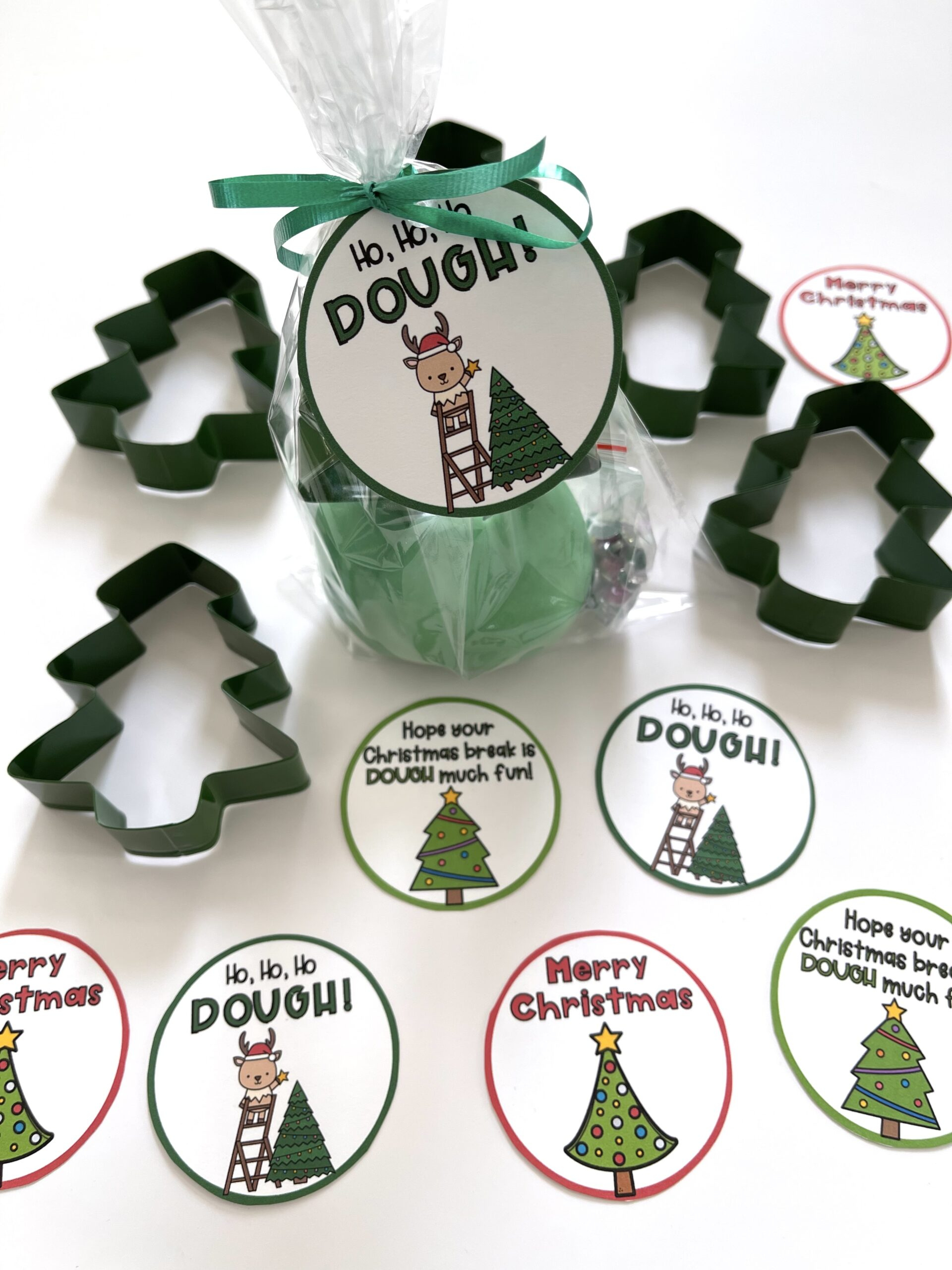 Christmas Playdough Gift Tags - Ms. Stephanie&amp;#039;S Preschool within Free Printable Play Doh Gift Tags Christmas