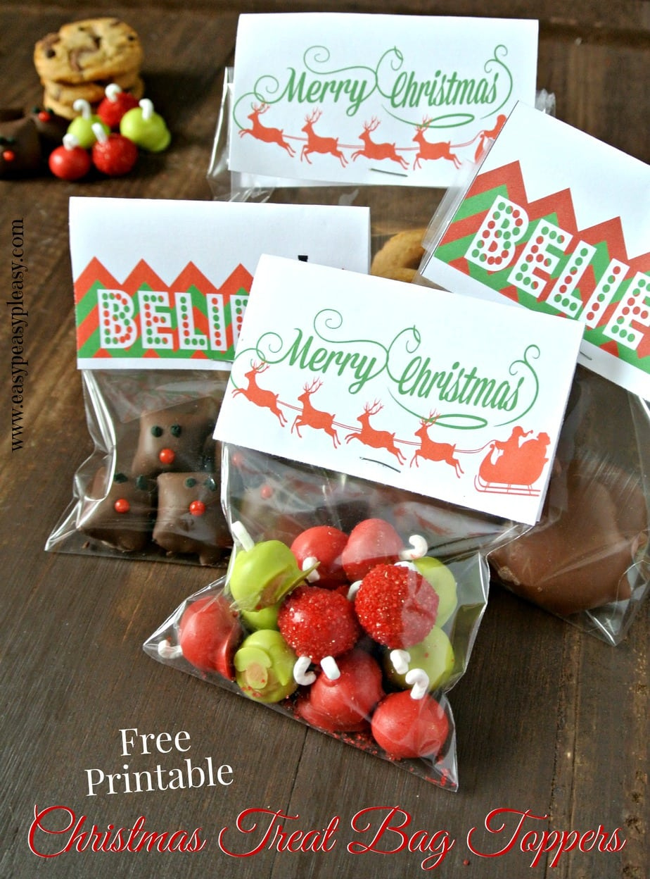 Christmas Treat Bag Toppers Archives - Easy Peasy Pleasy intended for Free Printable Treat Bag Toppers Christmas