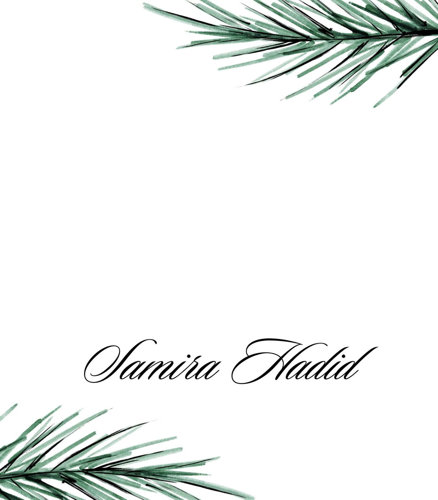 Customize 79+ Christmas Place Card Templates Online - Canva inside Free Printable Christmas Place Card Templates