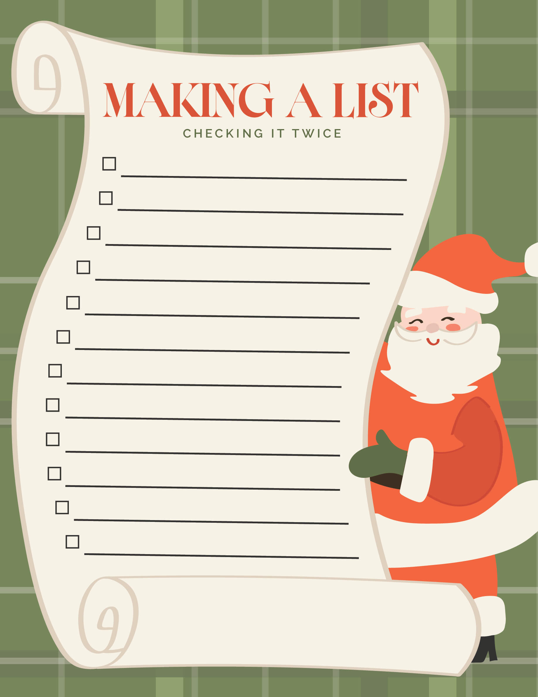 Download Our Cute Free Printable Christmas List Templates intended for Printable Santa&amp;amp;#039;s Christmas List