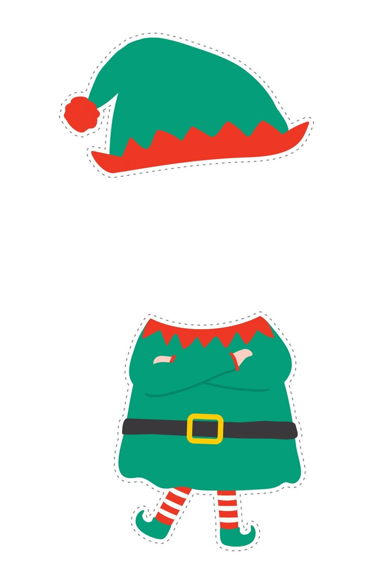Elf Christmas Templates - 17 Free Pdf Printables | Printablee intended for Christmas Elf Templates Printable